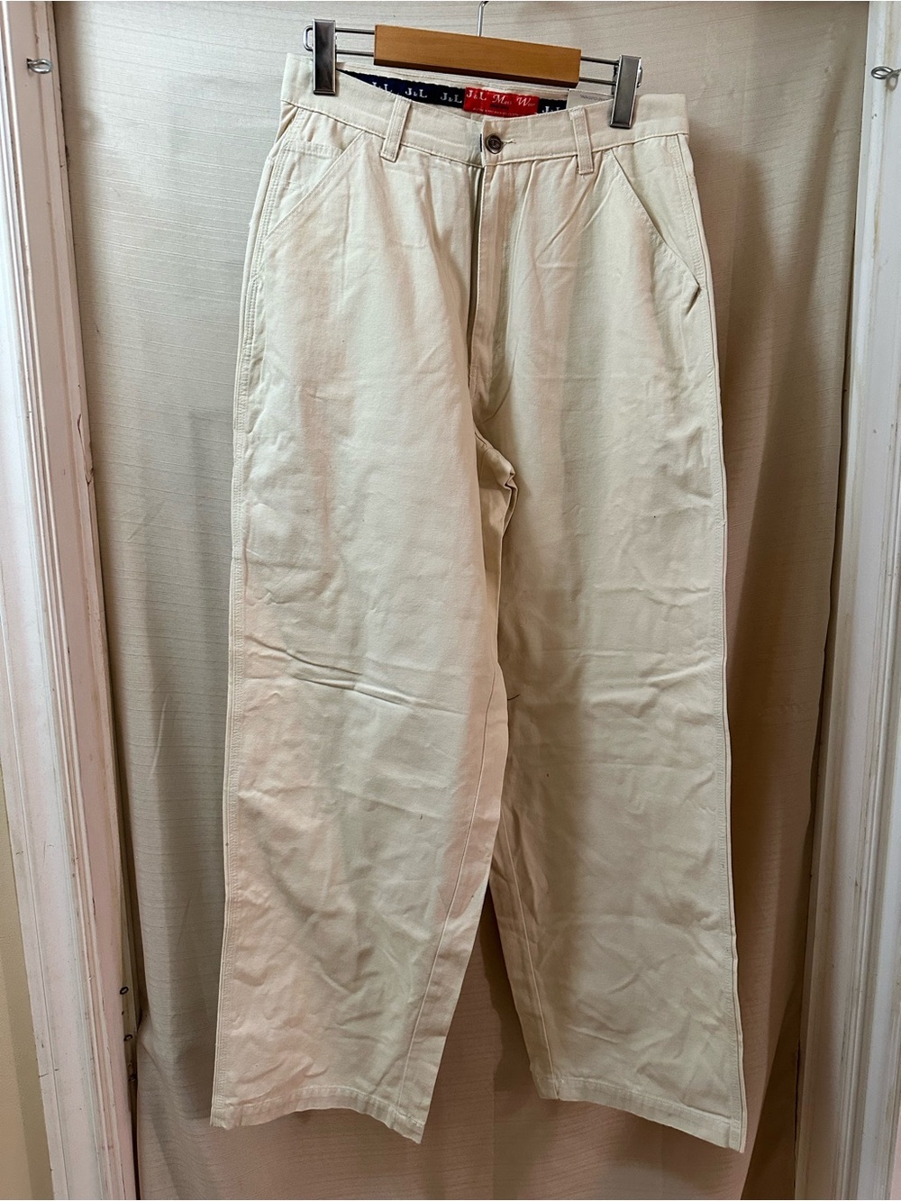 J&L Blues Jeans Deadstock Painter Carpenter Utility Pants 100% Cotton W34 NWT